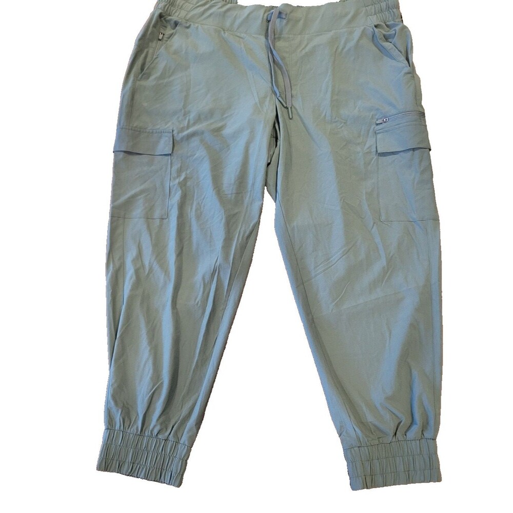 All In Motion Dressy Cargo Pants, Green, Size XXL